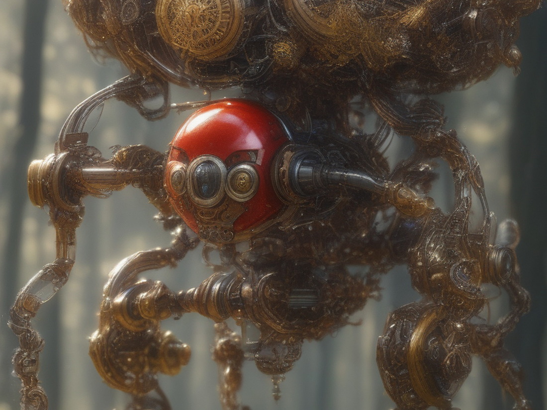 AI generated "Mechanical Ladybug"