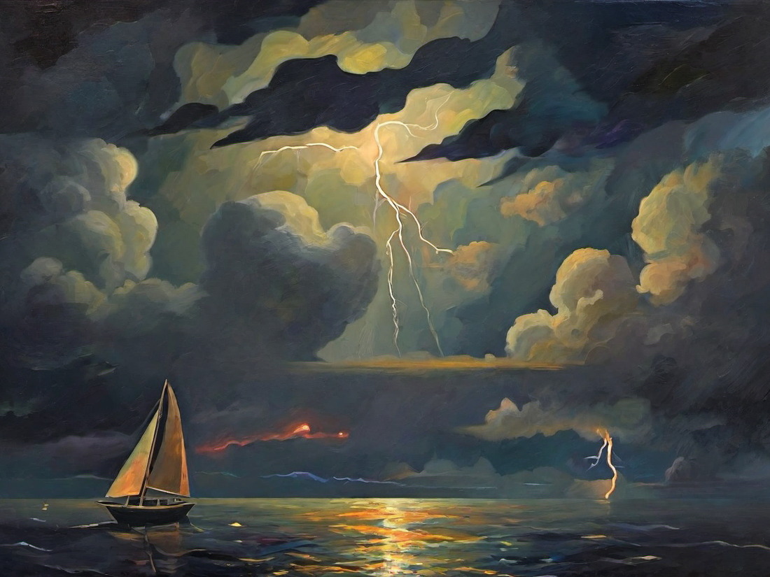 AI Stormy Night
