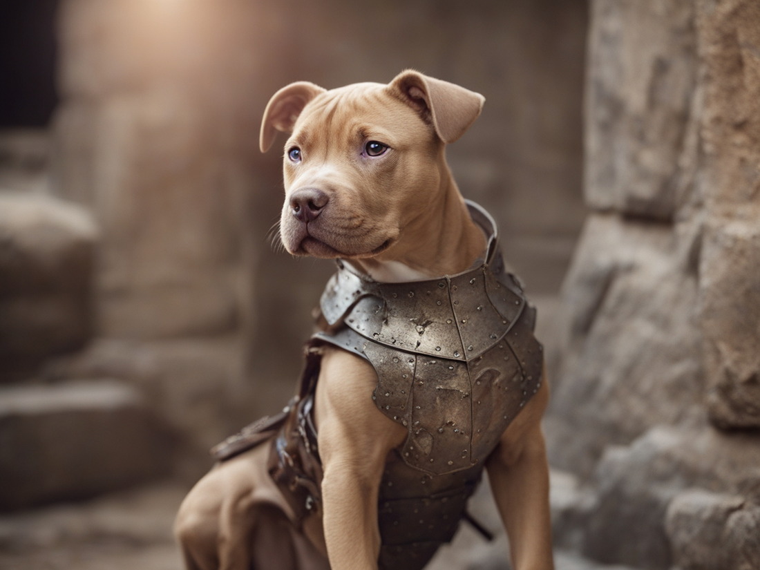 AI dogs in armor