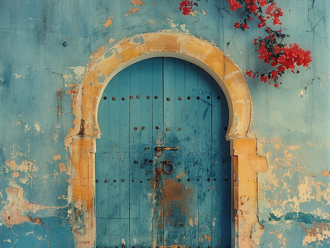 AI Moroccan Doors