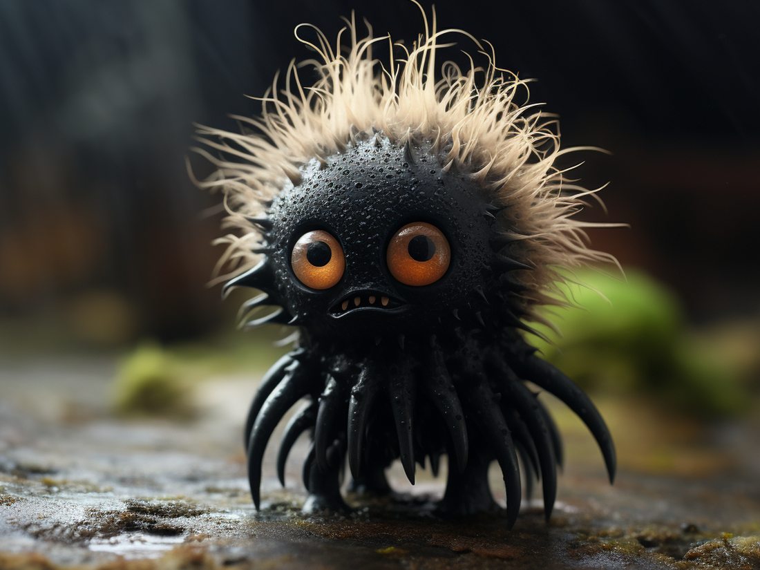 AI Little Urchin monster