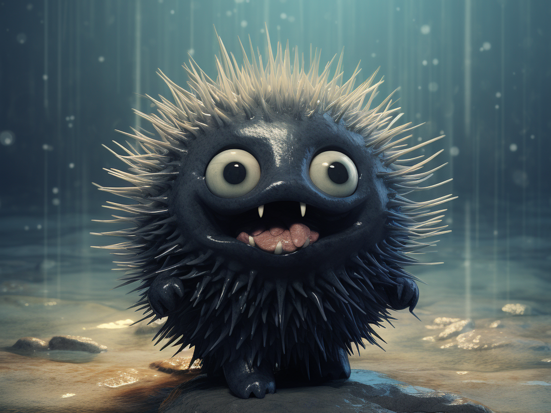 AI Little Urchin monster