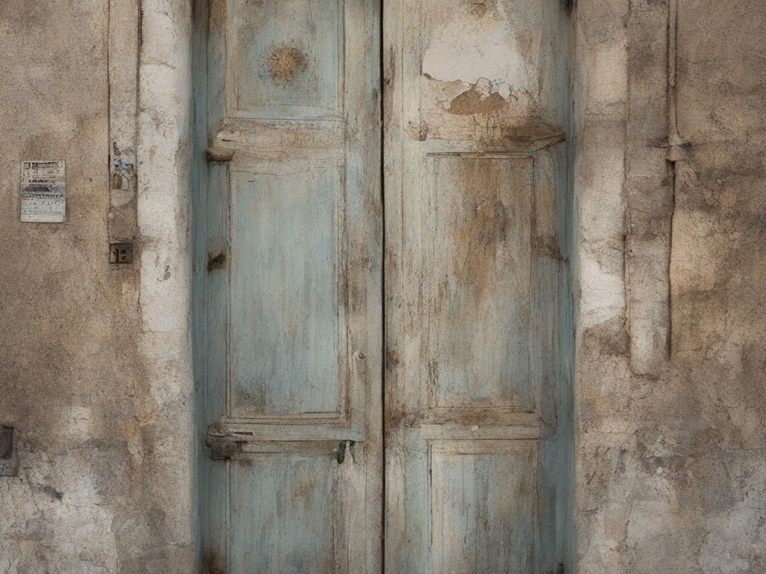AI Moroccan Door