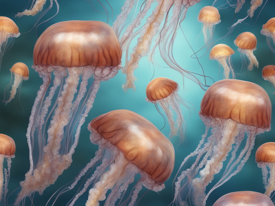 AI: jellyfish, photorealistic