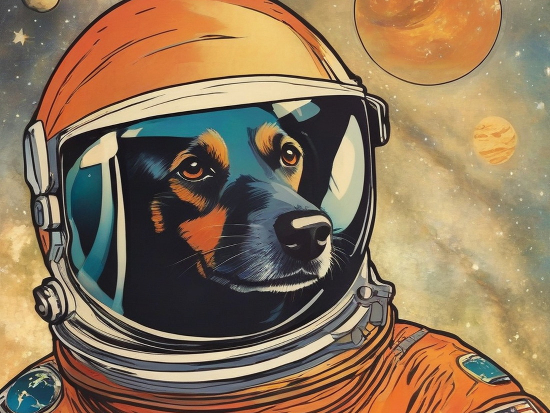 AI: dogs in space